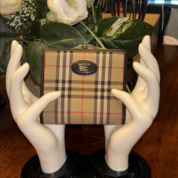 Burberry Handbags - Burberry’s bifold kiss lock wallet